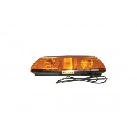 Mini-rampe MULTILUX to fasten with bulbs H1 12 et 24V included amber